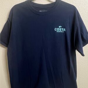 Costa Men's Dark Blue Tee